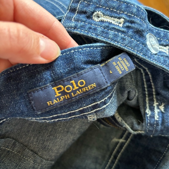 Polo Ralph Lauren Denim
Overalls Jumper Dress Sz 4 - Picture 6 of 7